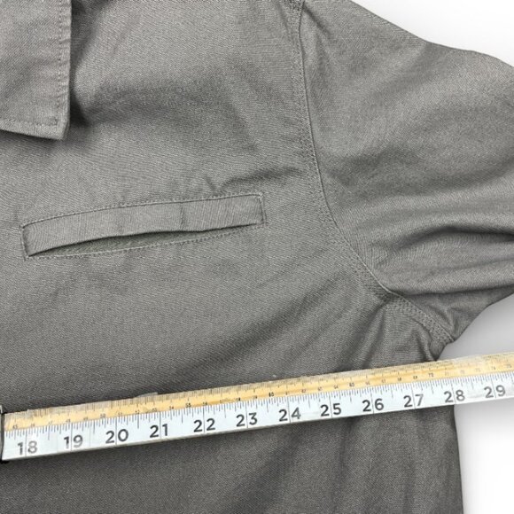 5.11 Tactical Gray Canvas Cotton Work Chore Winter Bomber Jacket Men's 2XL XXL - Picture 7 of 12